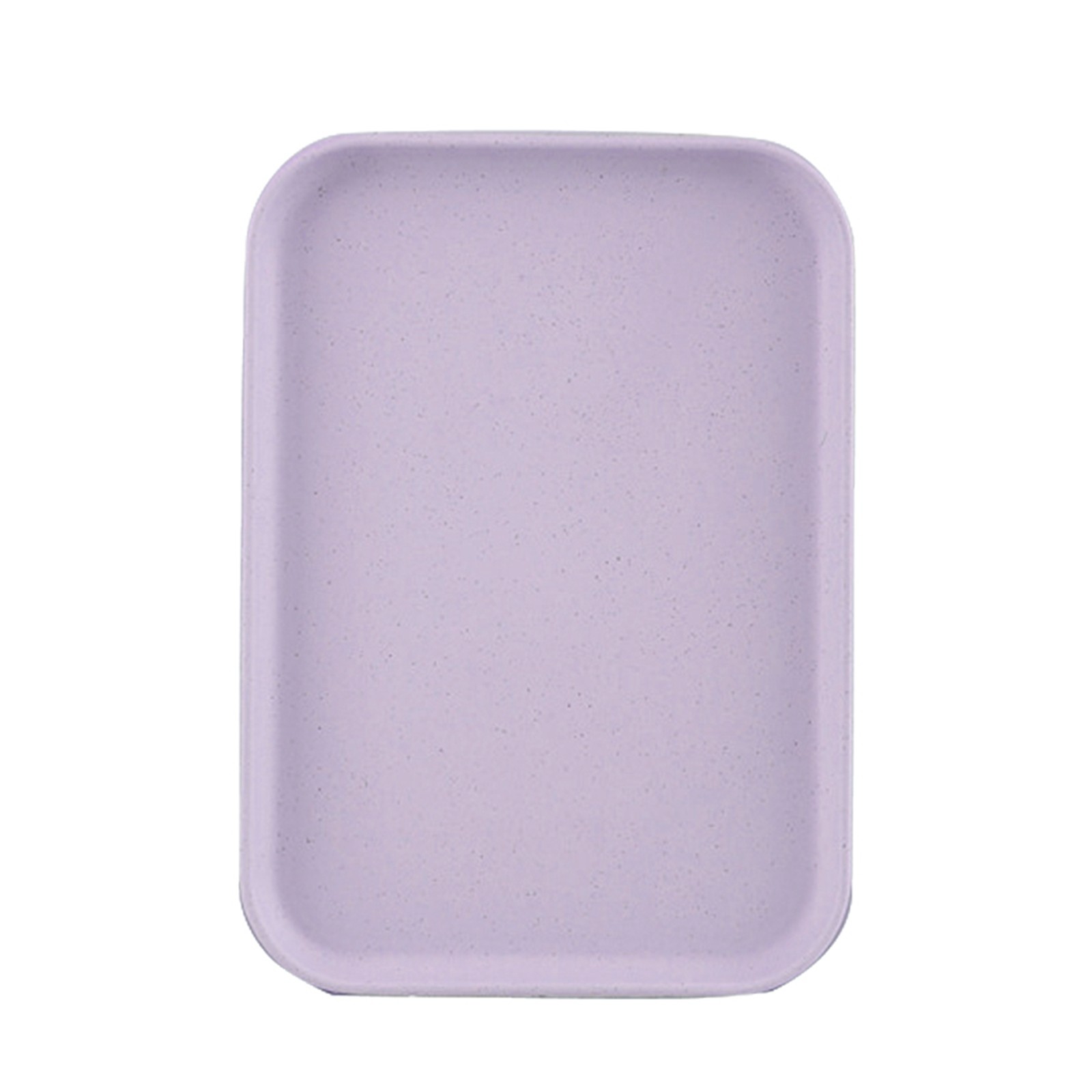 ✿ Kitchen Serving Tray Wheat Straw Rectangular Nordic Style Cupcake Fruit Snack