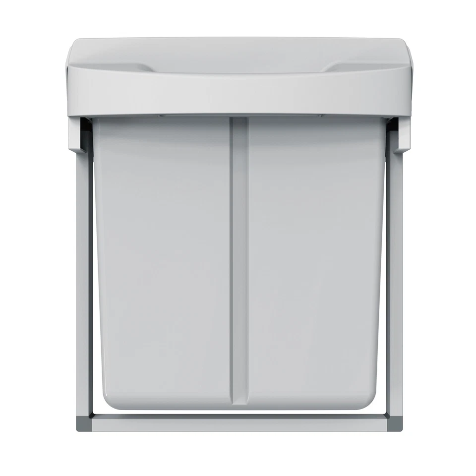B-Ware SVITA Einbau-Mülleimer Unterschrank Küche Auszug 3 Fächer Mülltrennung - Bild 2 von 4