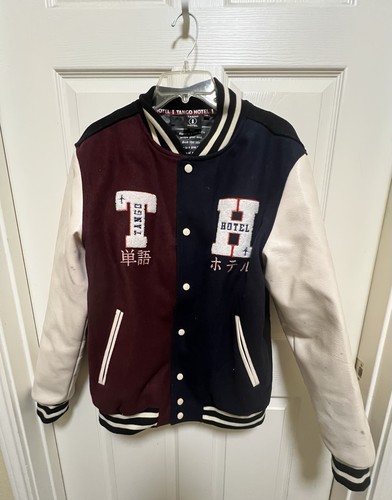 Tango Hotel Tokyo Vacation Varsity Jacket Men’s S Flaw