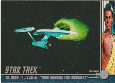 1998 SkyBox Star Trek TOS #100 Who Mourns For Adonais? (EP 33.1)