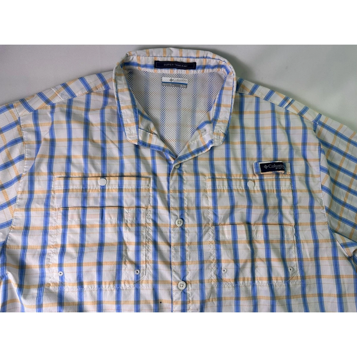 Columbia Camisa de Pesca de Manga Corta PFG Tamiami II UPF 40 para