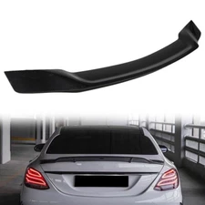 Duckbill Trunk Spoiler Wing For 2008-2014 Mercedes Benz W204 Carbon Fiber Style