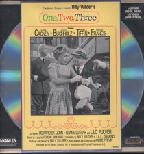 One, Two, Three MGM/UA Widescreen Letterbox 1986 Laser Disc 110618AMLD