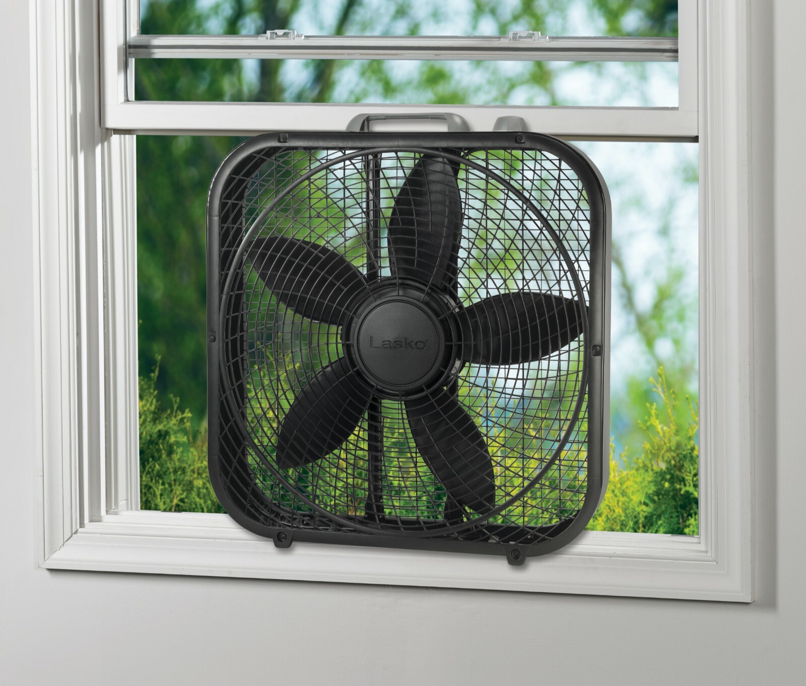 20 Inch Weather Resistant Box Fan, 3 Speed for Window/Table - Black | eBay