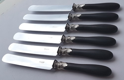 Set 6 Messer SCHAEFER um 1870 - 1880 M992 - Picture 12 of 12