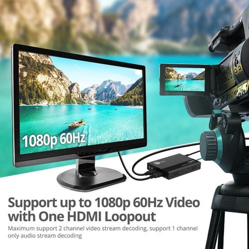 Codificador IPTV SIIG CE-H27511-S1 HDMI Video H.264 H.265 con bucle Caja Marrón - Imagen 4 de 6