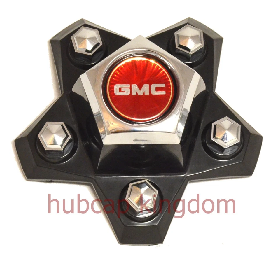 NEW GMC SPRINT Caballero EL CAMINO 14" Rally Wheel Center Hub Cap SET - Image 2 of 3
