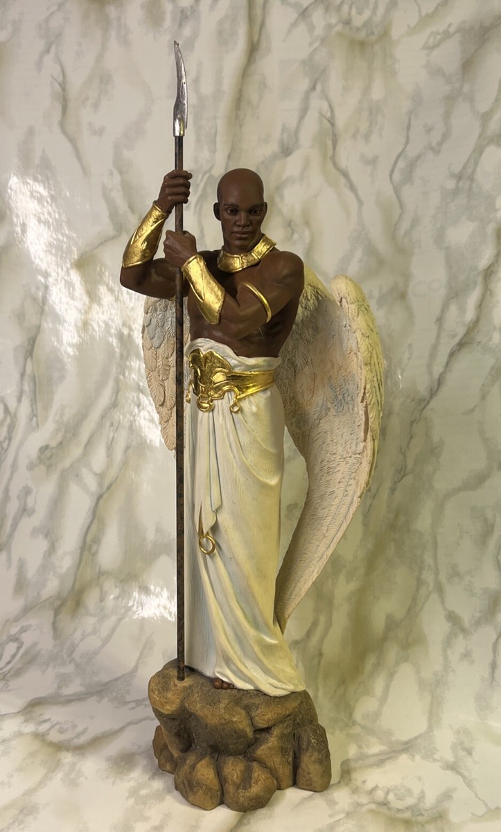 THOMAS BLACKSHEAR EBONY VISIONS AFRICAN ART FIGURINE THE SENTINEL