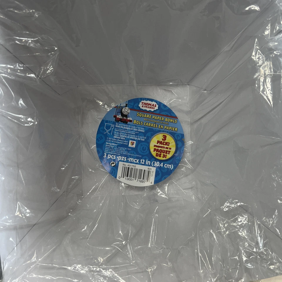 Thomas All Aboard 3 Paper Bowls - Image 2 of 2