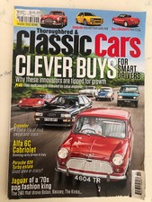 THOROUGHBRED & CLASSIC CARS ISSUE 556 November 2019, Integrale, Alfa 6C, Mini