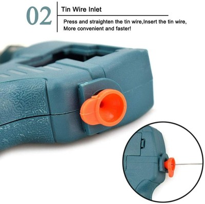 5-in-1 Soldering Iron Gun Welding Kit With Automatic Feed - Handheld Repair Tool For DIY