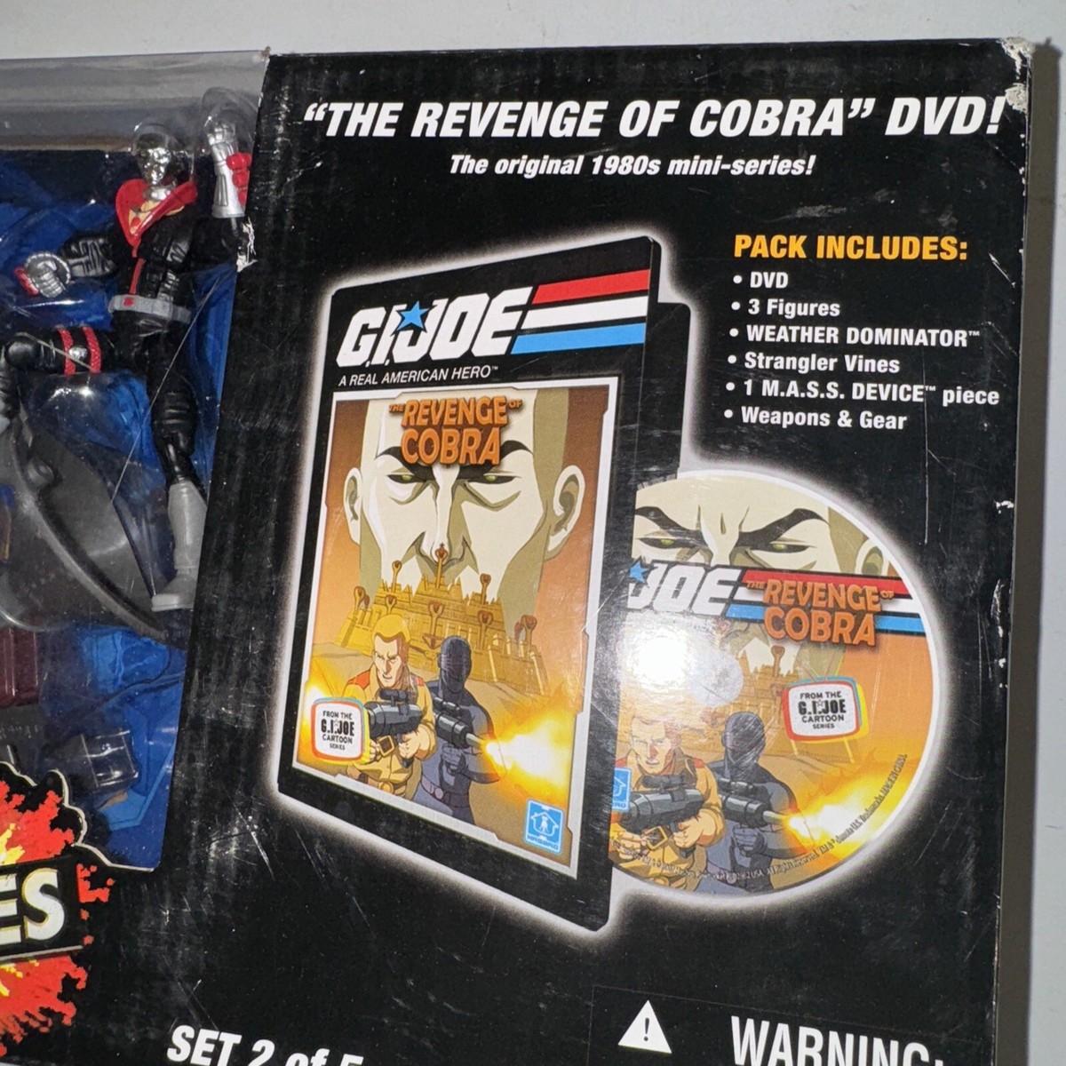G.I. Joe DVD Battles Set 2 of 5 The Revenge of Cobra Sealed