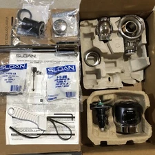 SLOAN 8186-0.5 BATTERY POWERED SENSOR OPERATED FLUSHOMETER FLUSH VALVE 0.5...