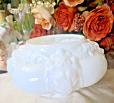 Vintage Milk Glass Lion Head Lamp Shade – Made in Italy – Rare