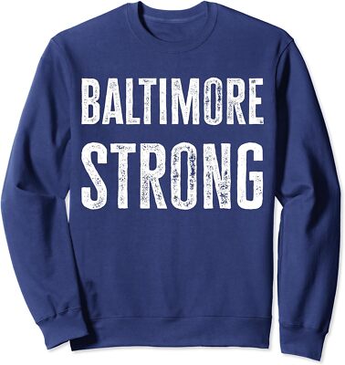 Baltimore Strong Baltimore Bridge Cool Best City Unisex Crewneck Sweatshirt