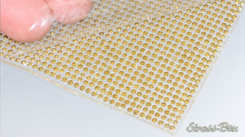 SELBSTKLEBEND PURE STONES SS8 Chaton Strasssteine Crystal AB Kristalle aufkleben - Picture 3 of 12
