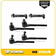 Fits 1968-1972 Chevrolet C10 Pickup 6 Pcs Kit Tie Rods Tie Rod Adjusting Sleeve