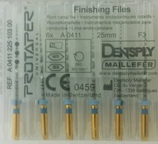 Dental Dentsply Rotary ProTaper Universal Engine NiTi Files 25 mm F3
