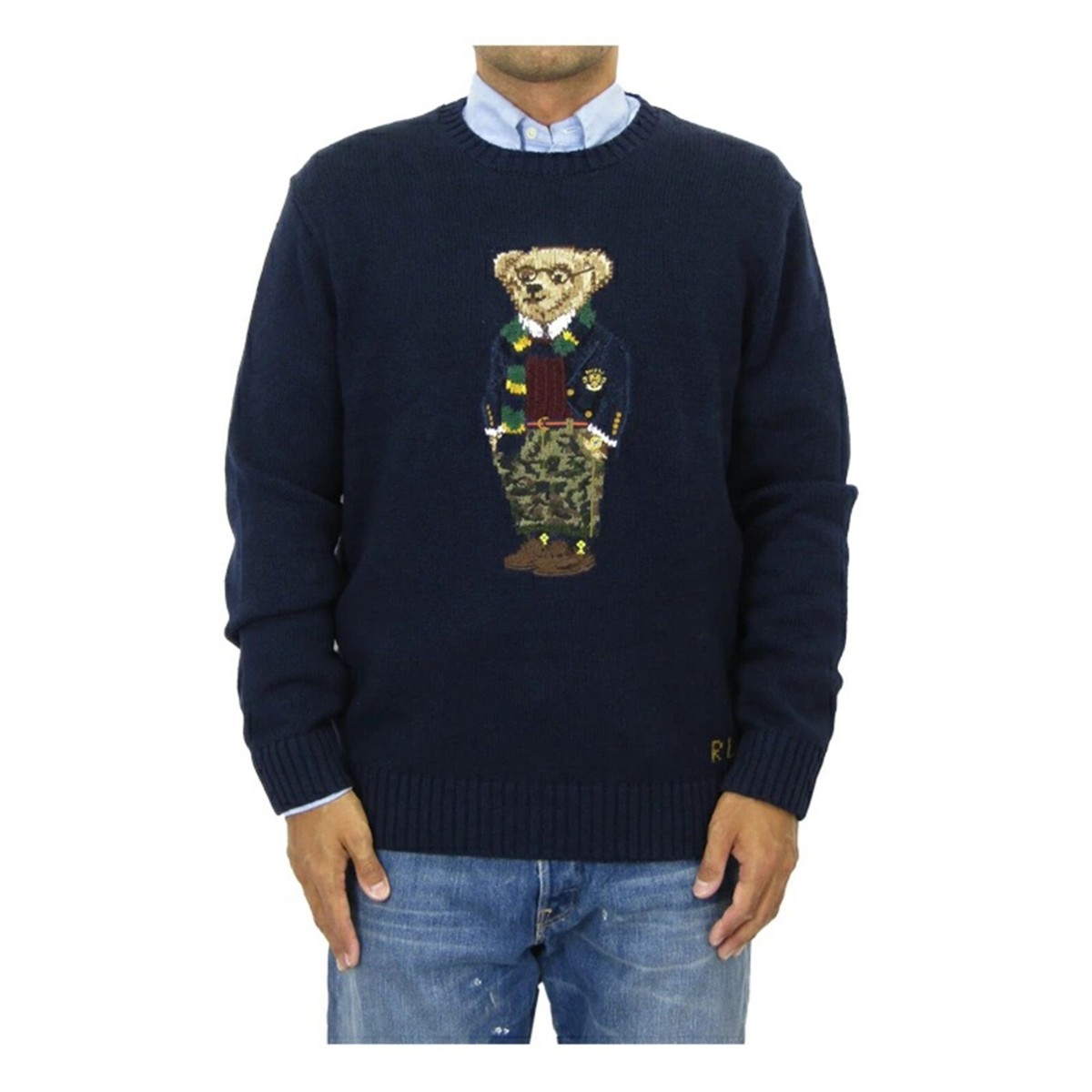 Polo Ralph Lauren Crewneck Preppy Bear Polo Bear pullover Sweater Polo Ralph Lauren Crewneck Preppy Bear Polo Bear pullover Sweater