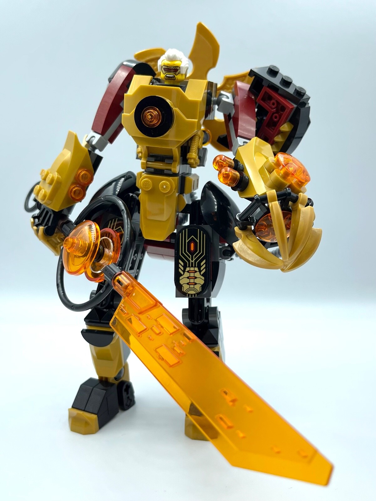 LEGO NINJAGO Building Parts of The Empress Mech from 71796 & Rapton