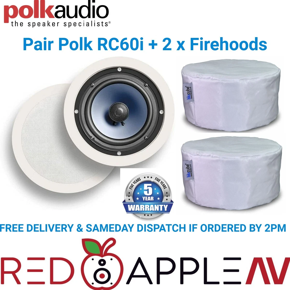 Polk Ceiling Speakers Rc60i Shelly Lighting