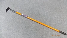 Weeding Razor Sickle W/ Long American Fiberglass Handle! Assembled In USA! 60.5"