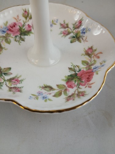 Royal Albert Moss Rose Ringhalter Bone China 1. Qualität British Vintage - Bild 5 von 8