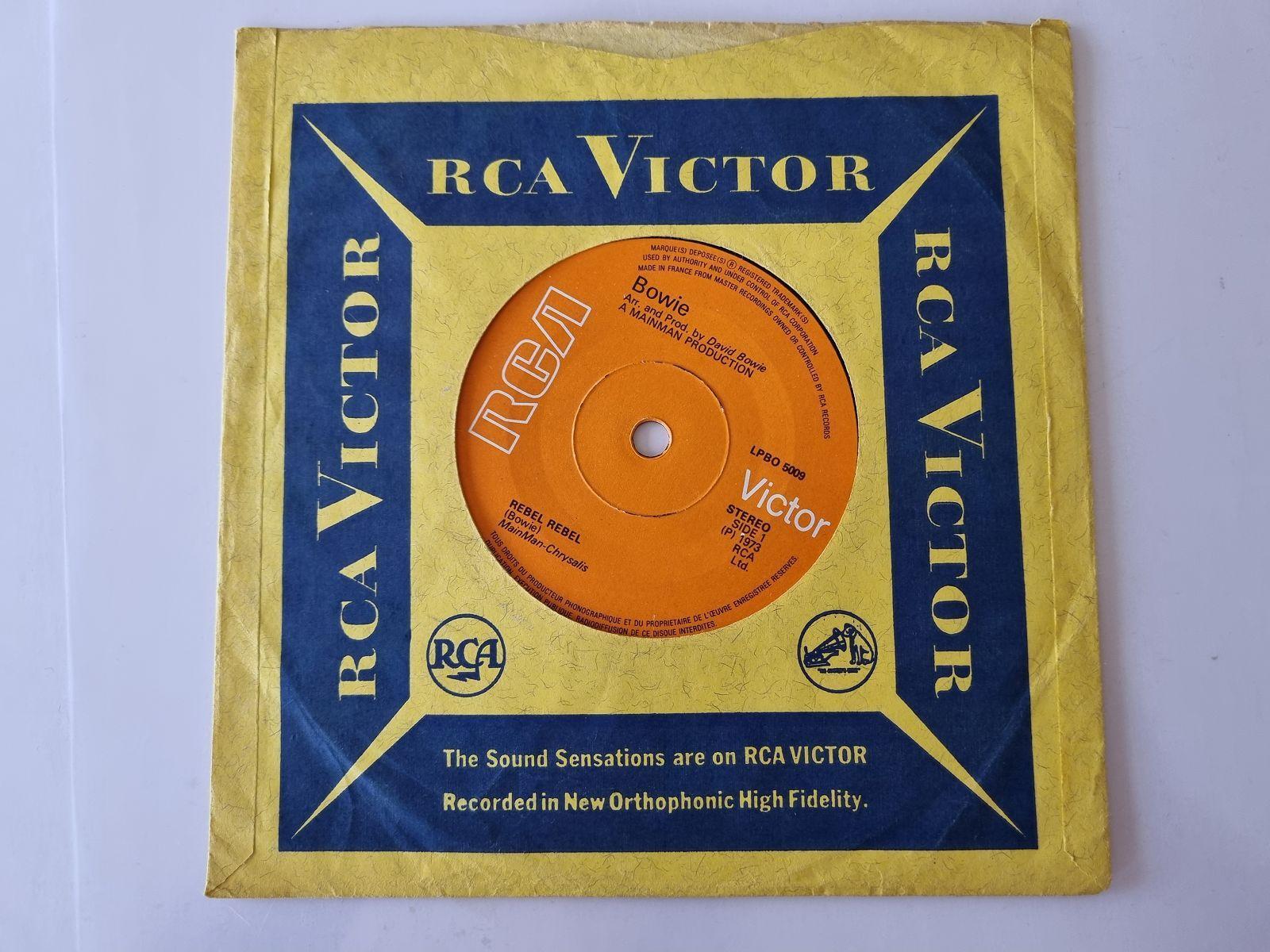 7"" Single David Bowie - Rebel Rebel Vinyl UK
