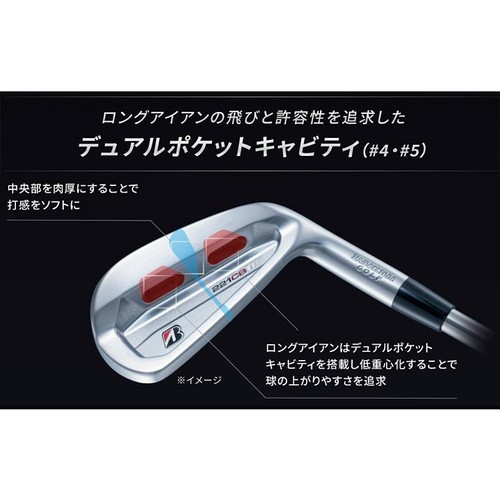 Bridgestone Golf 221CB Iron Set #5-9, PW 6p N.S.Pro Modus3 Tour 120 Steel S-Flex - Picture 9 of 9