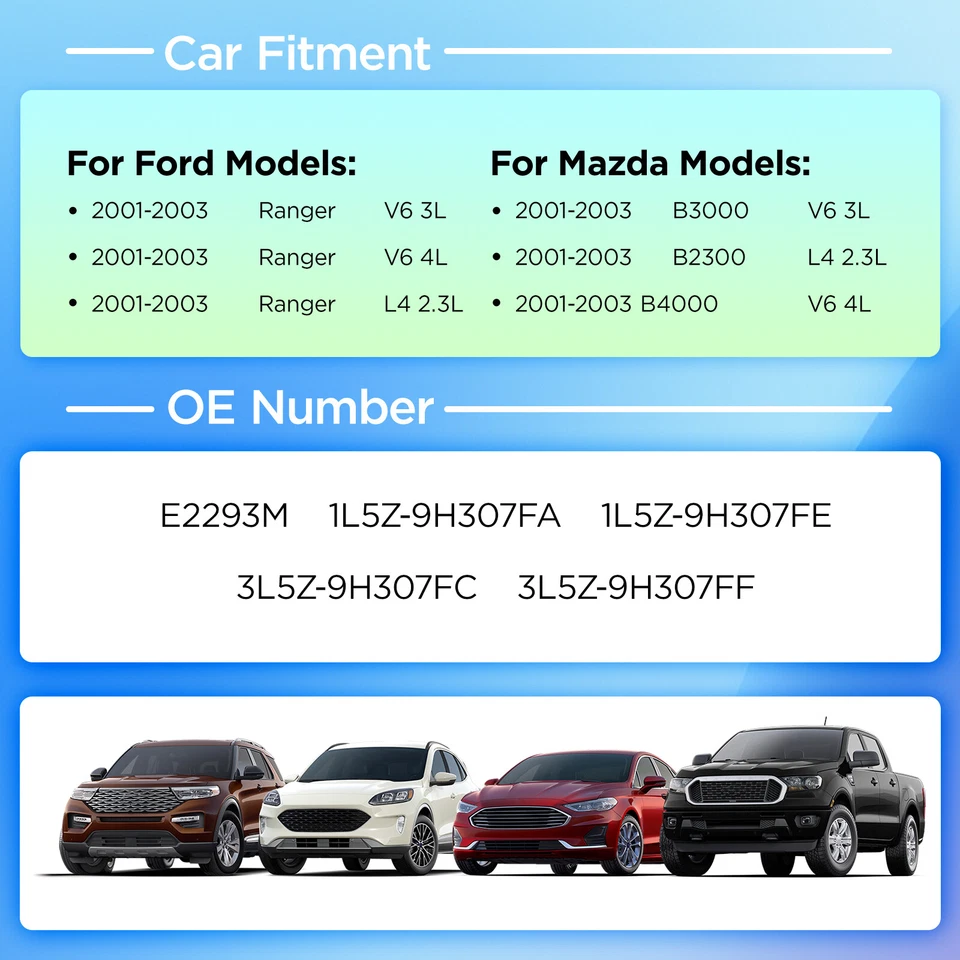 New Electric Fuel Pump Module For 2001-2003 Ford Ranger 2.3L 3.0L 4.0L E2293M - Image 3 of 4