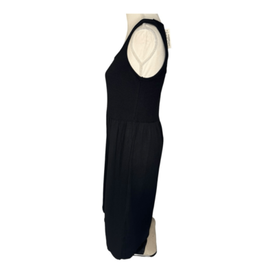 NEW Madewell Women's True Black Small Knit Tank Midi Dress NWT Sold Out  Online | eBay