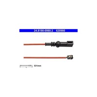 ATE Warnkontakt, Bremsbelagverschleiß 24.8190-0980.2 FüR Ford, Hinterachse