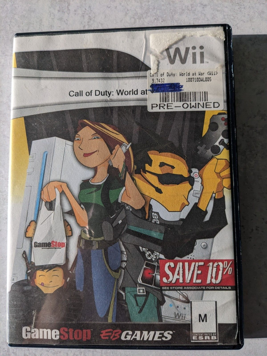 Waw Zombies Call Of Duty World At War Nintendo Wii At War Call Of