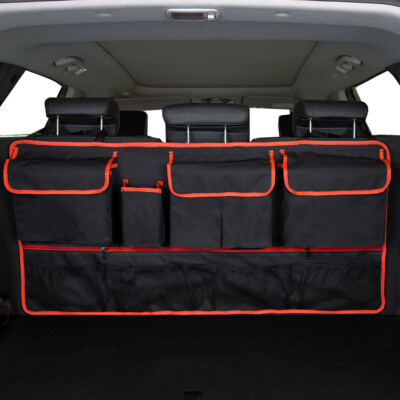 Car Trunk Storage Bag Organizer Back Seat Cargo Pocket Oxford