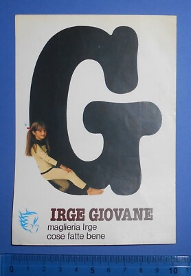 VINTAGE STICKER STICKER STICKER IRGE YOUNG ORIGINAL
