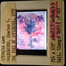Charles R. Mackintosh "Tree Of Influence" Art Nouveau 35mm Slide