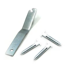 100 Pack T-Screw Security Hangers, T-Screws Picture Frame Locking Hardware to Lo