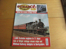STEAM WORLD historical magazine jan2001 kings cross isle of wright midland derby
