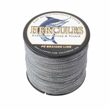 4 & 8 Strands 100M 300M 500M 1000M Strong PE Gray Super Braided Fishing Line