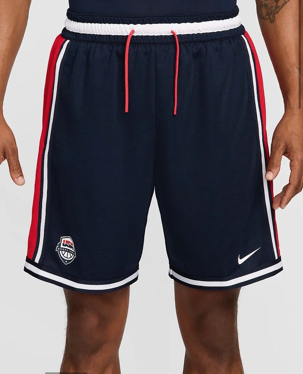 ウェア Nike Dry-Fit USA Basketball Shorts 2024 Youth Nike Navy USA Basketball 2024 Summer Olympics Swingman