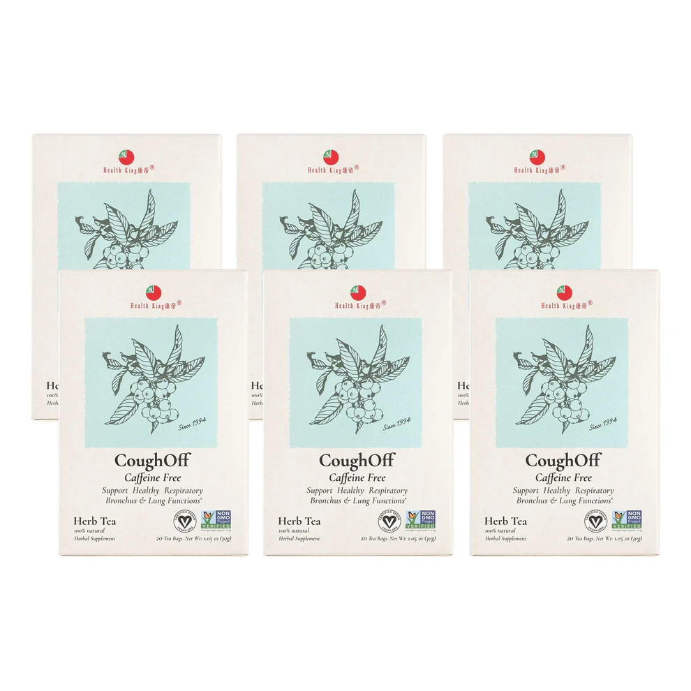 By Health King (6 Boxes Of 20 Teabags Each)