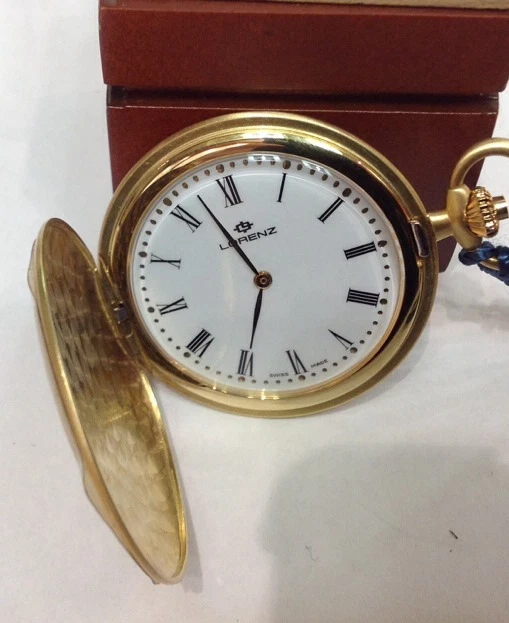OROLOGIO DA TASCA LORENZ IN ORO 750 eBay