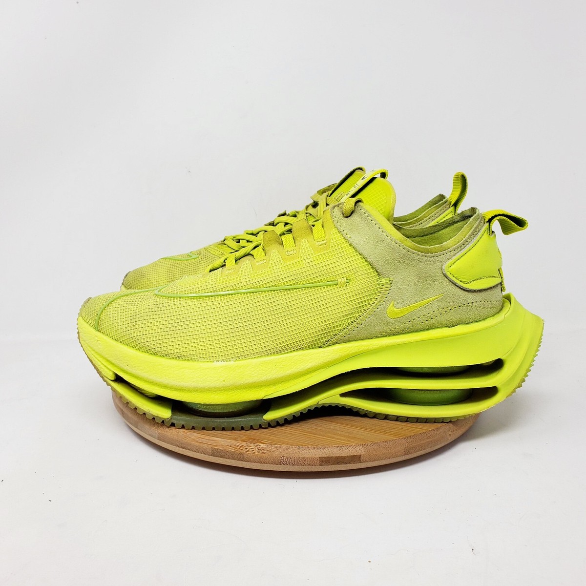 Nike Zoom Double Stacked Shoes Womens 7.5 Running Shoes Cyber Lace 