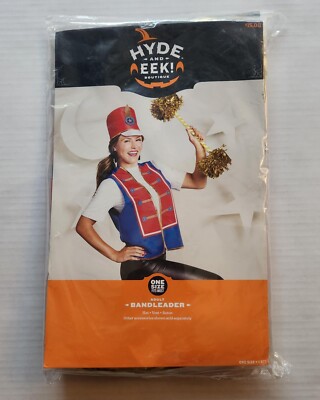 Hyde and Eek! Boutique Adult Bandleader - One Size Fit Most - Hat, Vest, Baton
