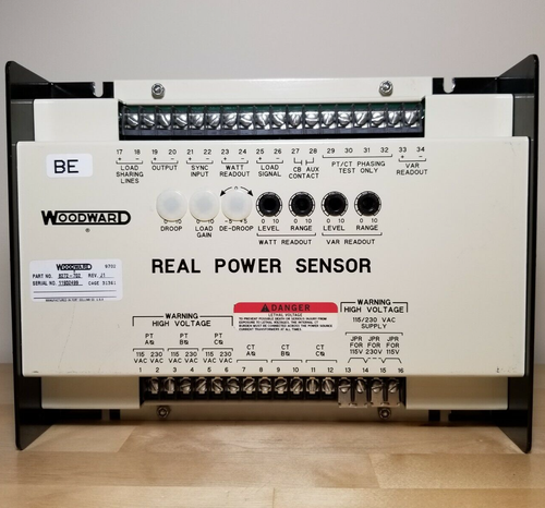 Woodward 8272-702 Real Power Sensor Module