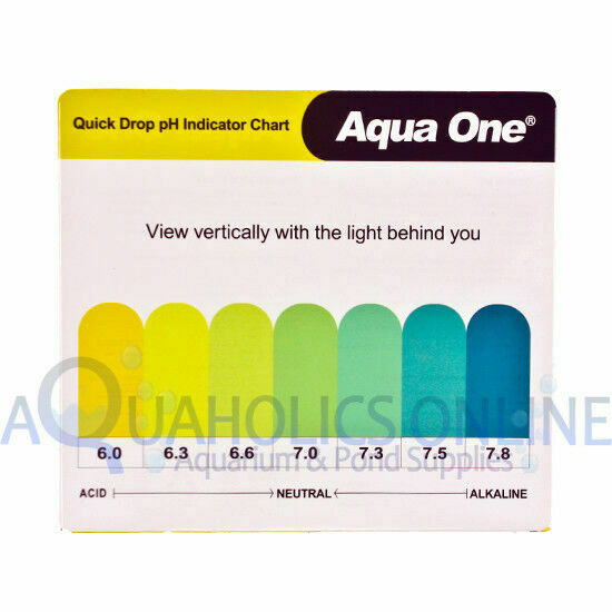 Aqua One Quick Drop pH Test Kit 92000 for sale online eBay