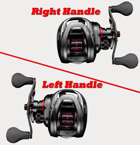Saltwater Baitcasting Reel Baitcaster 9BB 5.4/7.1:1 Bait Cas Miniting Multiplier - Picture 3 of 26