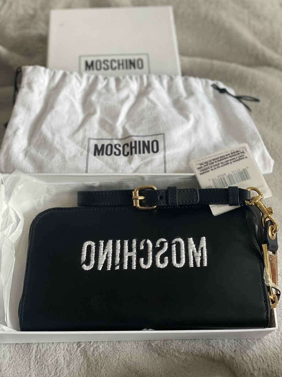 moschino stiched teddy bear wallet | eBay