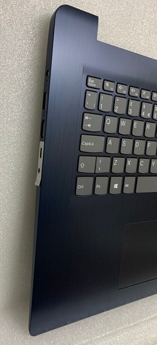 NEW Genuine Lenovo IdeaPad 3-17ITL6 17" UK Keyboard Palmrest Touchpad Cover BLUE - Photo 5/10
