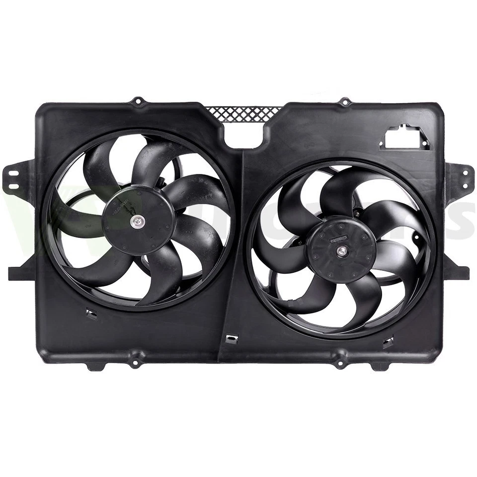 Cooling Fan and Radiator Condenser For Mazda Tribute Ford Escape Mercury Mariner - Image 2 of 4